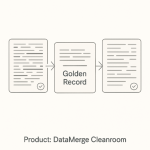 DataMerge Cleanroom — Dedup & Golden Record Studio